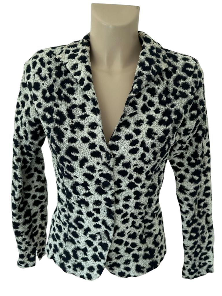 Moq blazer S, Maat 38/40 (M), Ophalen of Verzenden, Zo goed als nieuw, Grijs