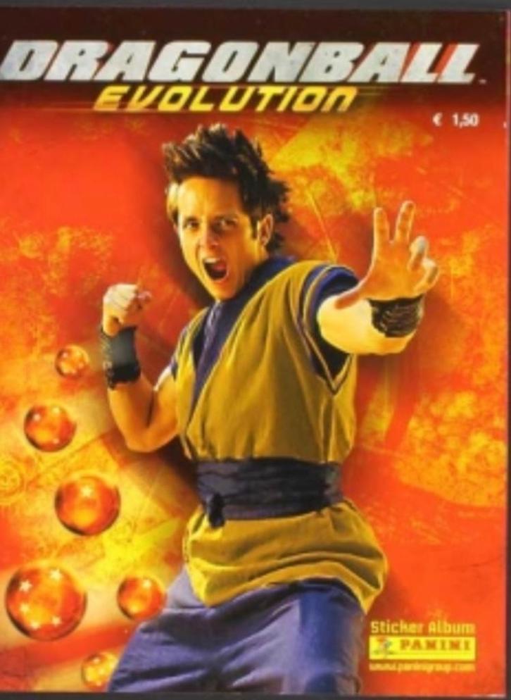 Stickers Panini Dragonball Evolution, Verzamelen, Stickers, Zo goed als nieuw, Ophalen of Verzenden