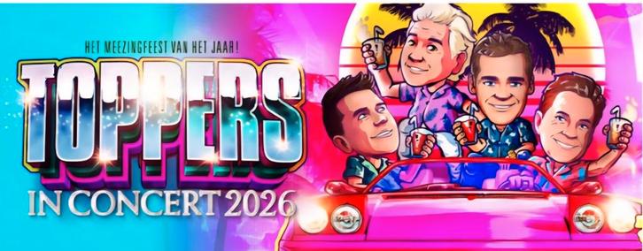 2 tickets Toppers in concert 19-06-2026, Tickets en Kaartjes, Overige Tickets en Kaartjes, Twee personen
