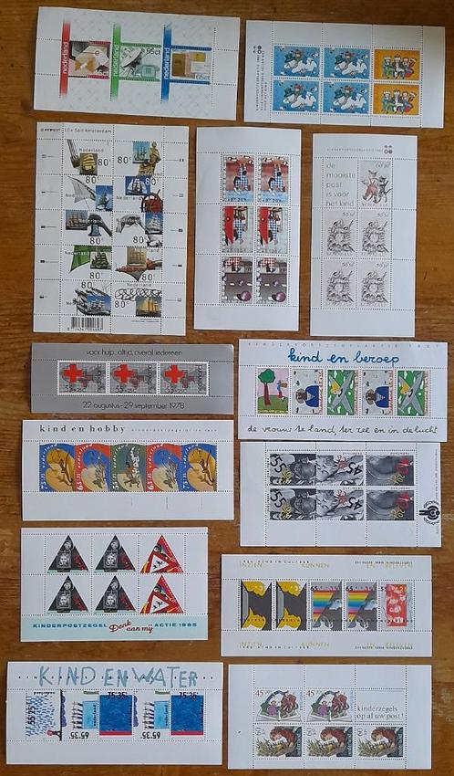 Postzegelvellen Nederland 1977 tot en met 2000, Postzegels en Munten, Postzegels | Volle albums en Verzamelingen, Nederland, Ophalen of Verzenden