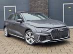 Audi A3 30 Tfsi 2022 Grijs 8Y 115PK S-Line Aut Pano Leder, Auto diversen, Schadeauto's, Ophalen, Zilver of Grijs, Benzine