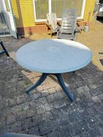 Hartman Prestige tuintafel rond 120 x 70 cm, Ophalen, Gebruikt, Rond, Kunststof