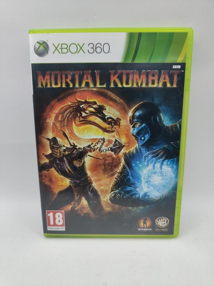 Mortal Kombat - Xbox 360, Spelcomputers en Games, Games | Xbox 360, Gebruikt, Vechten, 2 spelers, Vanaf 18 jaar, Eén computer