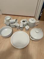 Wit arzberg servies jaren 70, Gebruikt, Overige typen, Ophalen of Verzenden, Overige stijlen