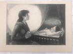 Hoesslin, George von: Mariae divinatio, 1890, 32x22cm. Mooi!, Ophalen of Verzenden