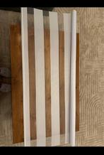 Duo rolgordijn, Ophalen, 100 tot 150 cm, Wit, Duoroller