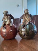 Waxinelichthouder / theelichthouder keramiek " engel" Kerst, Ophalen, Zo goed als nieuw, Overige materialen, Minder dan 25 cm