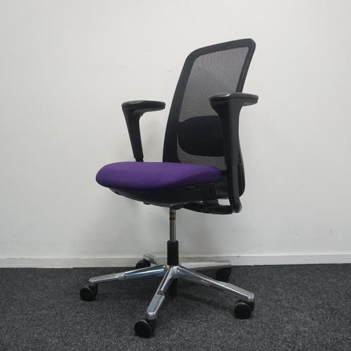 HÅG SoFi Mesh 7500 Bureaustoelen | Paars/Zwart | Ergonomisch, Huis en Inrichting, Bureaustoelen, Gebruikt, Bureaustoel, Overige kleuren