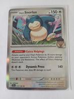 Hop's Snorlax - Zilveren Tempest Foil 117/159, Ophalen of Verzenden, Zo goed als nieuw, Losse kaart, Foil