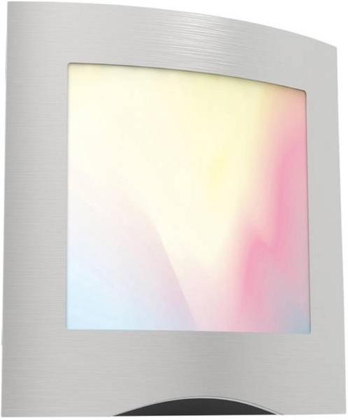 Lutec Farell Led outdoor wandlamp IP44(NIEUW)VERZEND OOK, Tuin en Terras, Buitenverlichting, Nieuw, Wandlamp, Rvs, Minder dan 50 watt