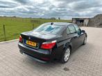 BMW 5-Serie 2.5 I 525 2005 Zwart, Auto's, Achterwielaandrijving, 1800 kg, Zwart, Parkeersensor