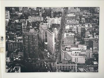 Ikea Zwart-wit canvas schilderij New York beschikbaar voor biedingen