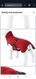 Trixie Minot rood hondenjas 50cm, Dieren en Toebehoren, Hondenkleding, Ophalen of Verzenden, Zo goed als nieuw, Hondenjas