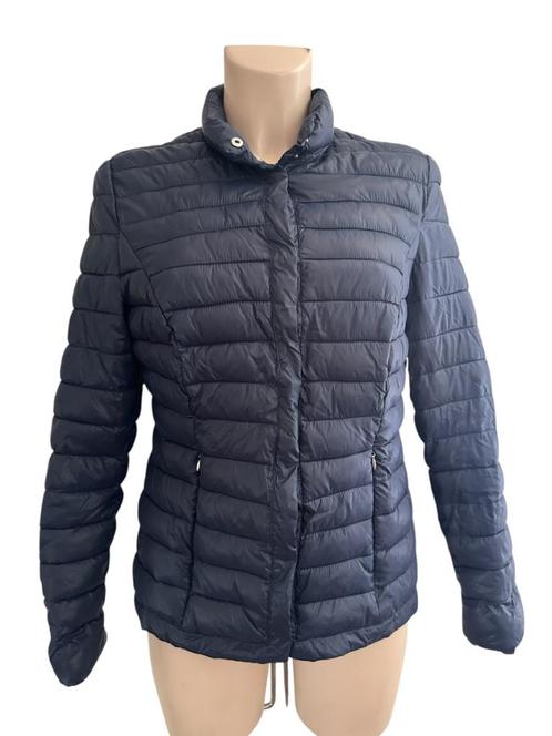 Purdey jas M, Kleding | Dames, Jassen | Winter, Zo goed als nieuw, Maat 38/40 (M), Blauw, Ophalen of Verzenden