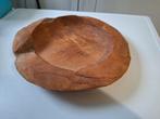 Mooie Teak Houten Schaal, Ophalen of Verzenden, Zo goed als nieuw, Rond, Hout