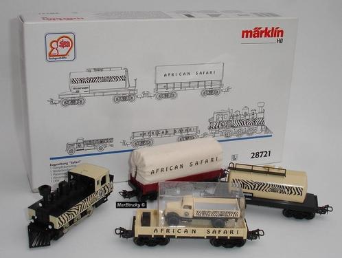 Märklin 28721 African Safari Trein Set – Delta !, Hobby en Vrije tijd, Modeltreinen | H0, Nieuw, Treinset, Wisselstroom, Märklin