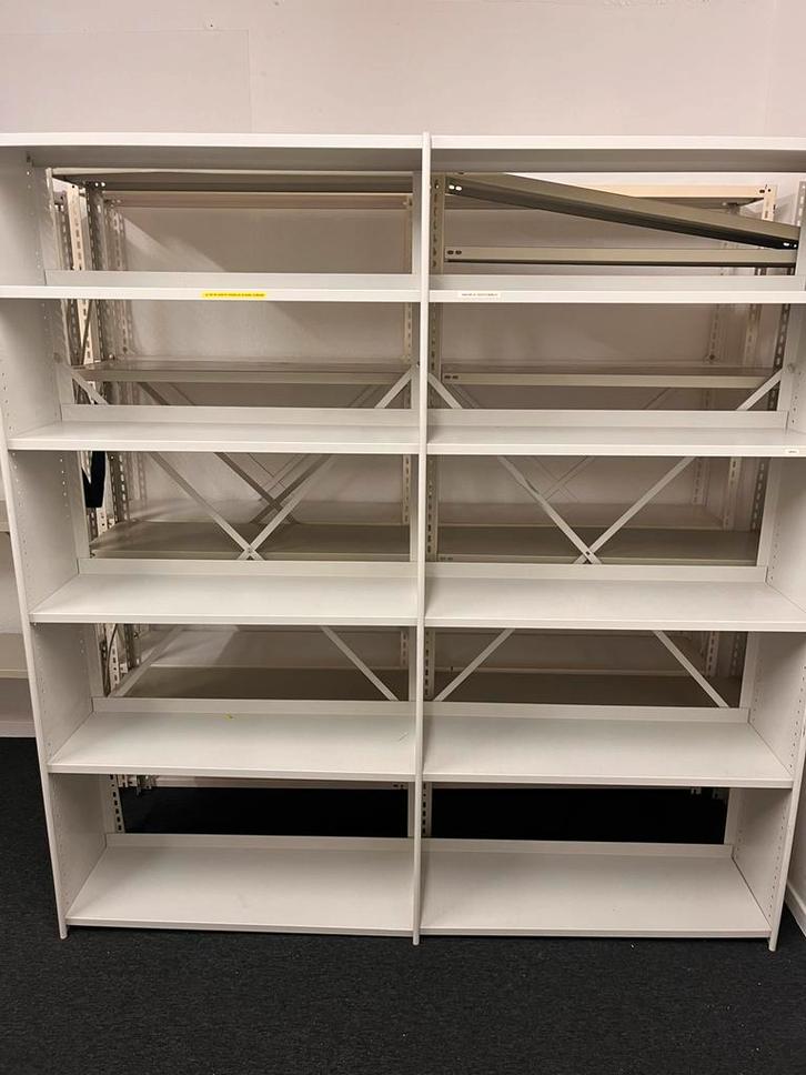 Metalen stelling, Huis en Inrichting, Kasten | Stellingkasten, Zo goed als nieuw, Ophalen