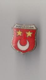 Madurodam Stadswapen broche, Verzamelen, Speldjes, Pins en Buttons, Gebruikt, Niet vindbaar, Niet vindbaar, Speldje of Pin