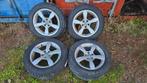 Winterbanden set Audi A1 - 185/60 R15, Auto-onderdelen, Banden en Velgen, Ophalen, Gebruikt, 15 inch, Banden en Velgen