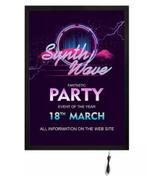 LED Bord Eco Magnetisch Zwart A0, Reclamebord, Nieuw, Ores Displays Europe, H.alan@oresdisplay.com