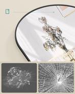 Passpiegel - Deluxe - Zwart-Rechthoek - 160 x 50 cm, Ophalen, Minder dan 50 cm, Nieuw, 150 tot 200 cm