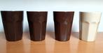 ASA Selection, 4 koffie-/cappuccino mokken, Huis en Inrichting, Keuken | Servies, Ophalen of Verzenden, Zo goed als nieuw, Effen