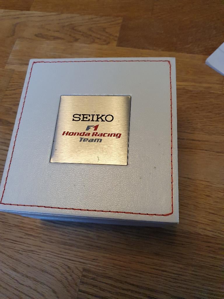 Seiko horloge, Ophalen, Leer, Polshorloge, Zo goed als nieuw
