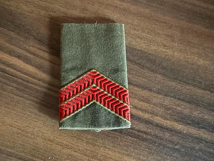 KL Soldaat 1e Klas Rangonderscheiding, Verzamelen, Militaria | Algemeen, Landmacht, Embleem of Badge, Nederland, Ophalen of Verzenden