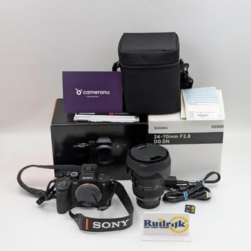 Sony A7 IV + Sigma 24-70mm f/2.8 DG DN Art - 1300CL 4jr gara beschikbaar voor biedingen