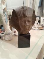 Egyptische Kop - Decoratief Beeld, Antiek en Kunst, Ophalen of Verzenden