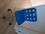 Bureaustoel Jules Ikea blauw, Huis en Inrichting, Ophalen, Gebruikt, Blauw, Bureaustoel