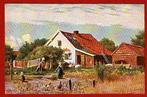 Boerderijtje - schilderij J.G. Gerstenhauer(1858-1931)jr.'20, Ophalen of Verzenden, 1920 tot 1940, Gelopen, Zuid-Holland