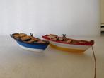 Lemax Haven Set van 2 Roeibootjes 69L, Diversen, Kerst, Ophalen of Verzenden, Zo goed als nieuw