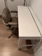 Bureau Hemnes + stoel Alefjäll (Ikea), Huis en Inrichting, Bureaus, Ophalen, Gebruikt