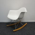 Vitra Eames RAR Design Stoelen | Schommelstoelen | Wit, Gebruikt, Wit, Ophalen of Verzenden, Metaal