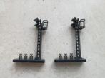 H0#408 ~ 2x Fleischmann 1770 Voorsignaal., Gebruikt, Gelijkstroom, Fleischmann, Rails
