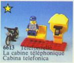 Lego Town Classic Town Traffic 6613 Telephone Booth, Ophalen of Verzenden, Zo goed als nieuw, Complete set, Lego