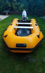 Aquaparx Rubberboot + 4takt 5pk buitenboordmotor, Watersport en Boten, Ophalen, Zo goed als nieuw, Overige typen