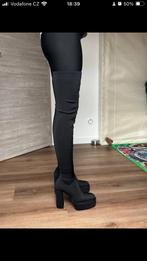 Sexy Overknee Laarzen, Hoge laarzen, Verzenden, Zwart, Nieuw