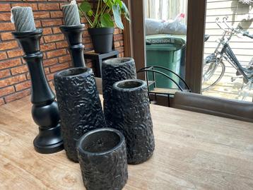 Mooie zwarte interieur set beschikbaar voor biedingen