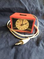 Vintage wekker jaren '60/'70, Electric 2000, oranje, Witgoed en Apparatuur, Wekkers, Ophalen of Verzenden
