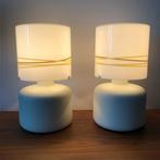 2X tafellamp Limbo, Ikea, type B0214, mushroom, vintage, Huis en Inrichting, Lampen | Tafellampen, Verzenden, Zo goed als nieuw