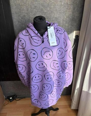 AKH gave paarse hoodie/trui mt 48/50 NIEUW beschikbaar voor biedingen