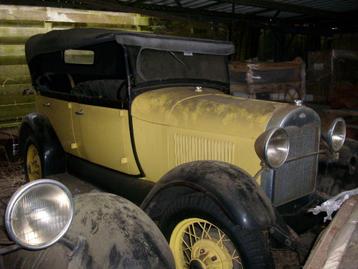  A Ford Pheaton 1929  Roadster 0571273159 Geel 0651376539