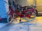 Fiets meisje rood 6 of 7 jaar, Fietsen en Brommers, Fietsen | Meisjes, Ophalen, Gebruikt, 22 inch