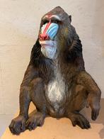 Mandril baviaan aap beeld tuin Afrika dierentuin, Tuin en Terras, Ophalen, Nieuw, Kunststof, Dierenbeeld