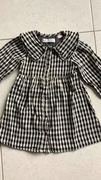 zara jurkje zwart wit winter  maat 98, Meisje, Ophalen of Verzenden, Zo goed als nieuw, Zara girls
