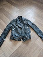 Leren jas Nikkie, Kleding | Dames, Jassen | Zomer, Ophalen of Verzenden, Zo goed als nieuw, Maat 34 (XS) of kleiner, Zwart