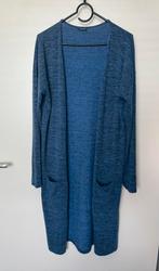 Lang blauw vest xl, Blauw, Maat 42/44 (L), Ophalen of Verzenden, Zo goed als nieuw