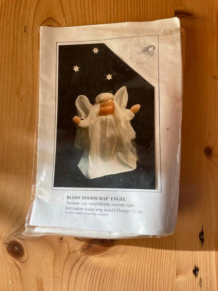 Atelier de Witte Engel- Blijde Boodschap Engel, Hobby en Vrije tijd, Knutselen, Nieuw, Knutselwerk, Ophalen of Verzenden